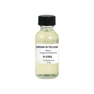 Dream In Yellow (Men) Body Oil 1 oz Fragrance All Natural Scent